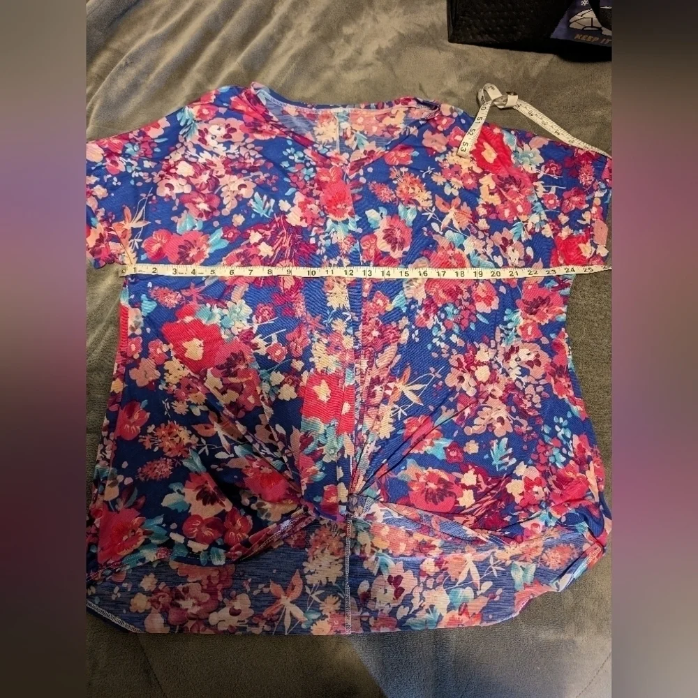 Women's Floral‎ Blouse Sz xL - Picture 2 of 5